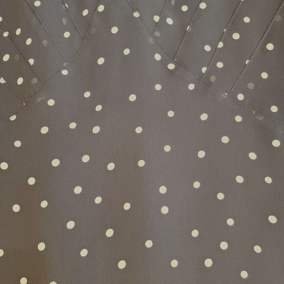 Apostrophe Womens Blouse Multi-Color Size 4P 100% Polyester Cap Sleeve Pullover - Picture 9 of 10